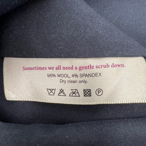 MM Lafleur Emma Mini Dress Navy Blue - Picture 6 of 9